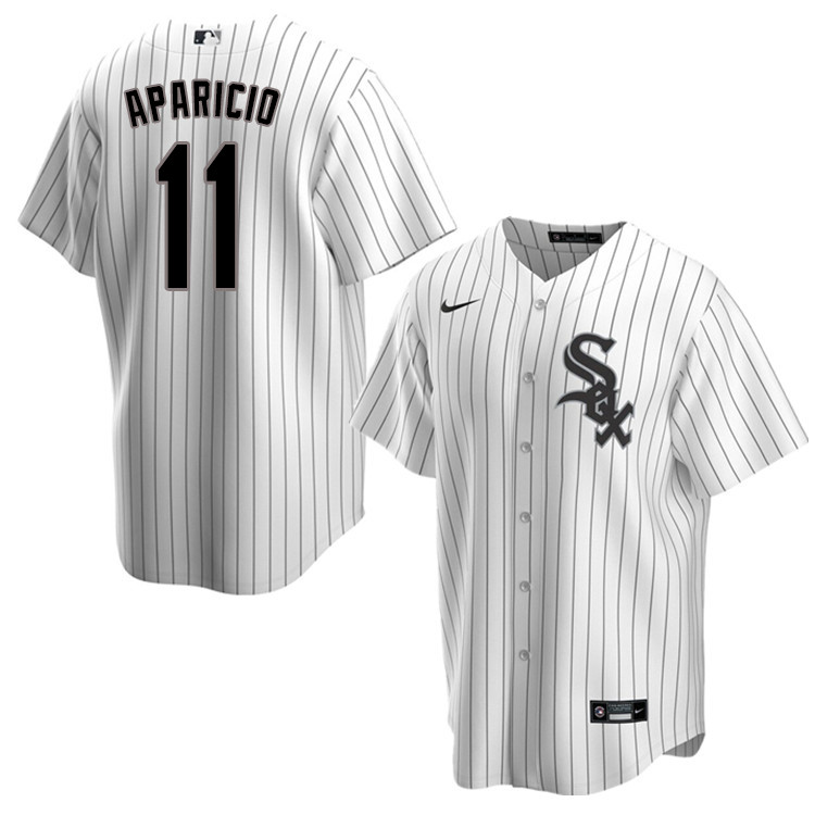 Nike Men #11 Luis Aparicio Chicago White Sox Baseball Jerseys Sale-Pinstripe
